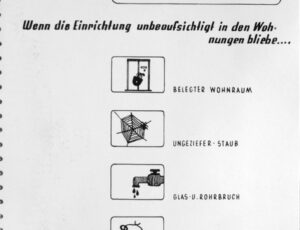 Graphic appendices to the report on the Treuhandstelle of the Jewish Religious Community in Prague (source: http://collections.jewishmuseum.cz