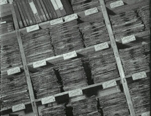Files in the shelves (source: http://collections.jewishmuseum.cz)