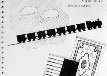 Grafické přílohy zprávy o Treuhandstelle při ŽNO Praha (zdroj: http://collections.jewishmuseum.cz)