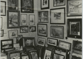 Obrazy zabavené v židovských domácnostech (zdroj: http://collections.jewishmuseum.cz)