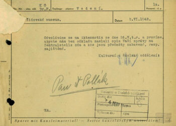 Opisy podání ŽNOP(ŽRS) na Zentralstelle (Zentralamt) (zdroj: http://collections.jewishmuseum.cz)