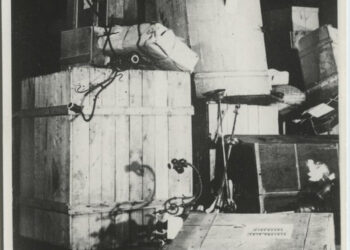 Předměty v úschově-propagandistický materiál Treuhandstelle (zdroj: http://collections.jewishmuseum.cz)