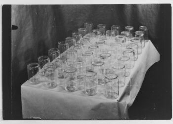 Zavařovací sklenice (zdroj: http://collections.jewishmuseum.cz)