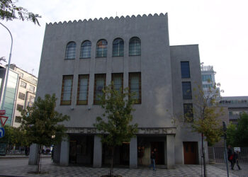 Stroupežnického 32/290 (Smíchovská synagoga), stav k 19.10.2006 (© CDMP)